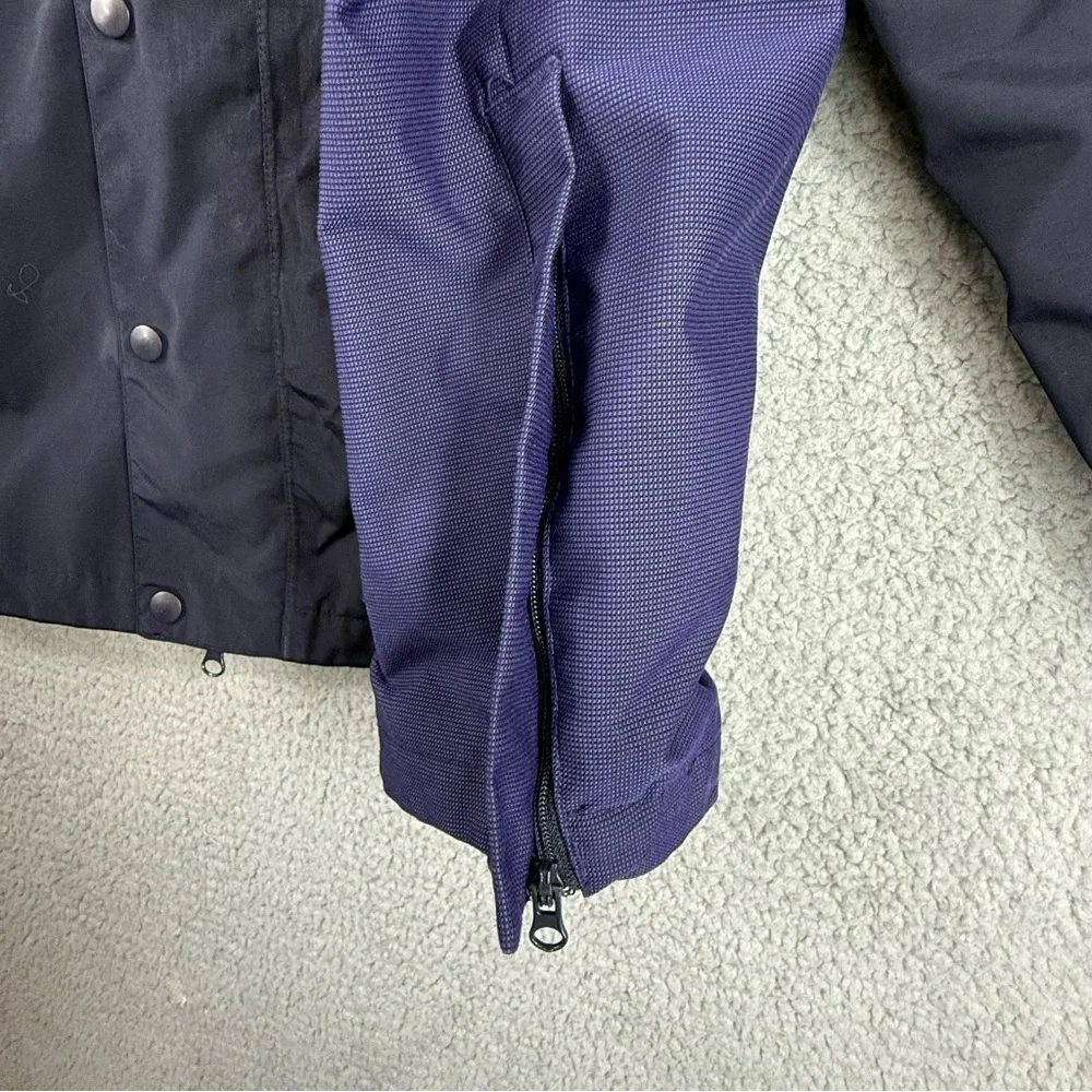 FedEx Black Windbreaker Jacket with Reflective Trim - Picture 6 of 16